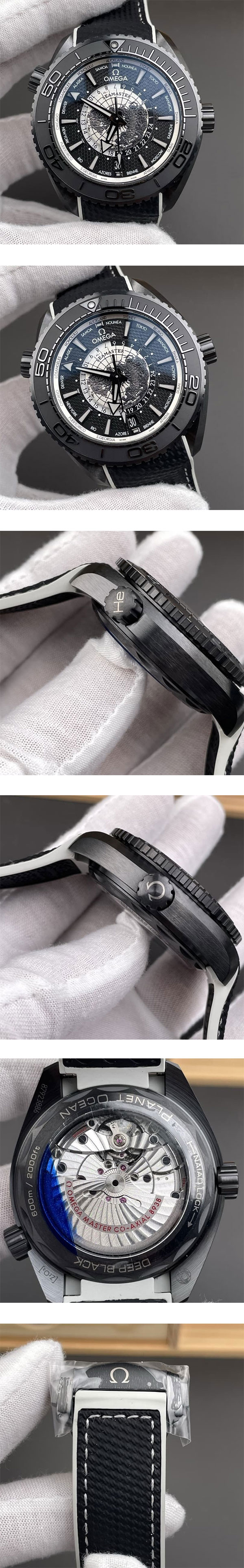 【VS製 スーパーコピー時計】オメガコピー 215.92.46.22.01.007 シーマスター プラネット オーシャン 600M 45.5MM 